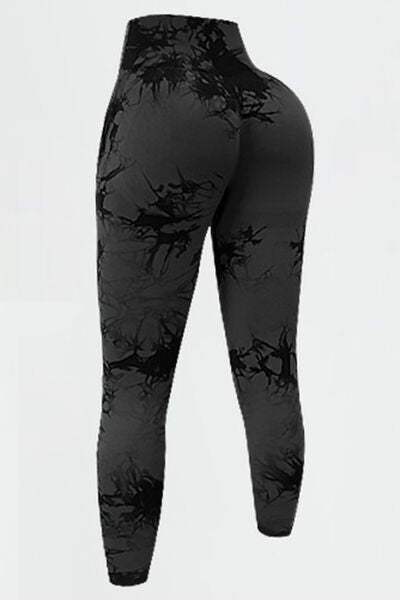 Leggings activos estampados de cintura alta