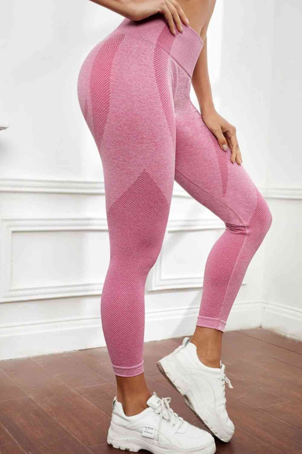 Pantalones activos largos de cintura alta