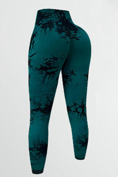 Leggings activos estampados de cintura alta