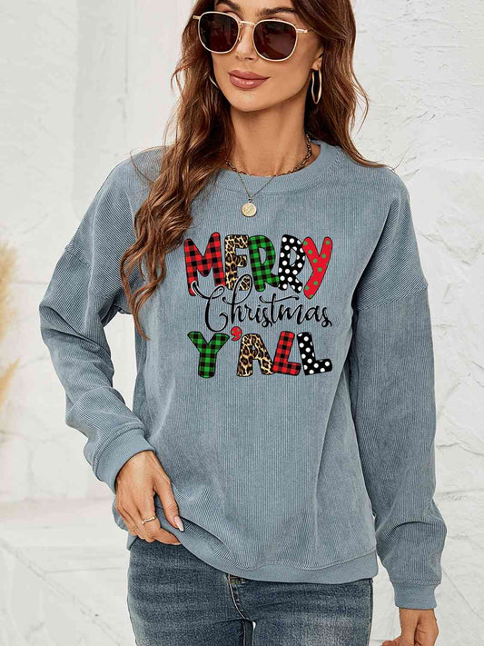 FELIZ NAVIDAD Y'ALL Sudadera gráfica