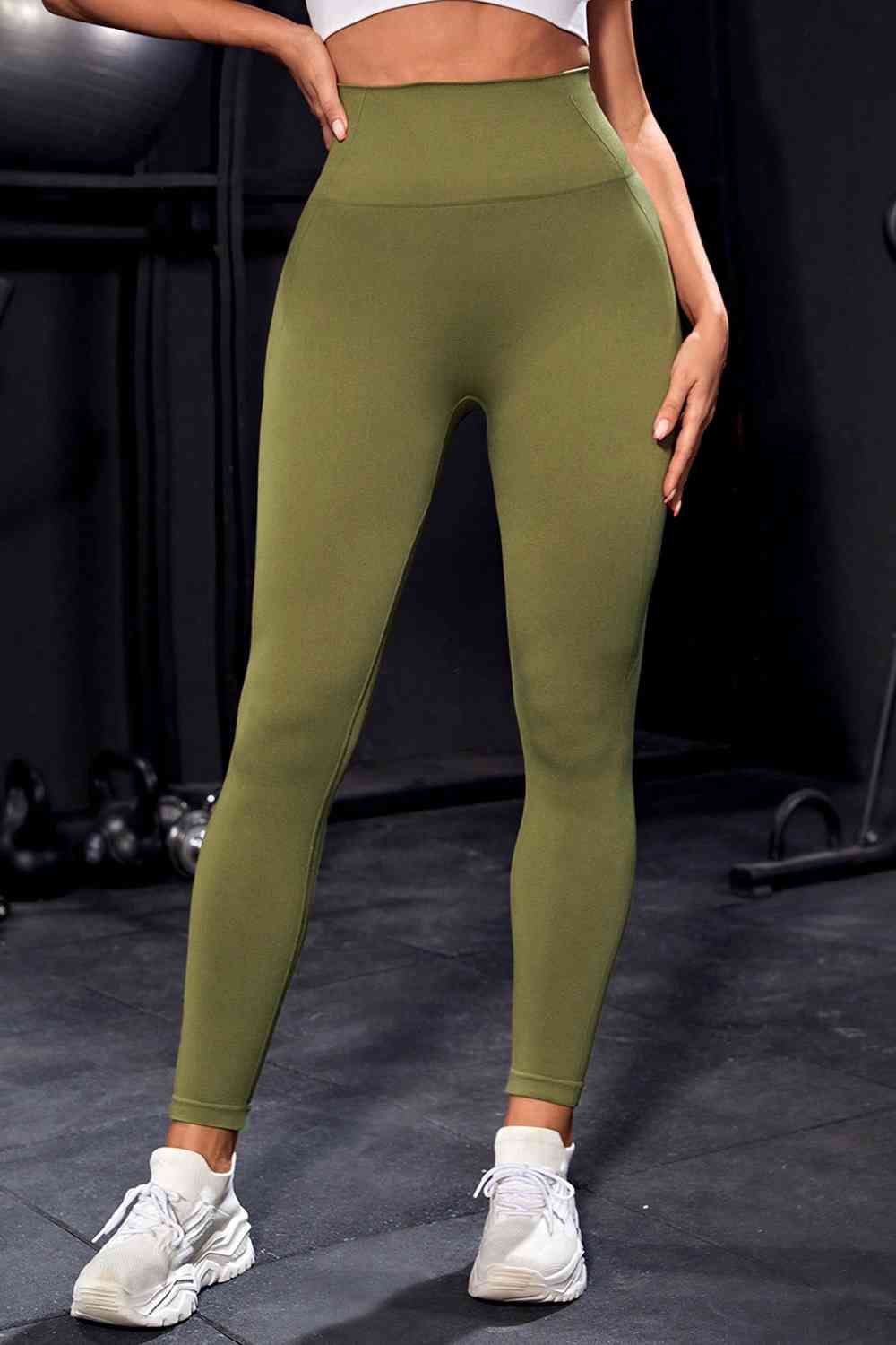 Leggings deportivos con cintura ancha