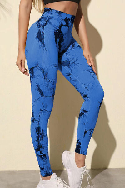 Leggings activos estampados de cintura alta