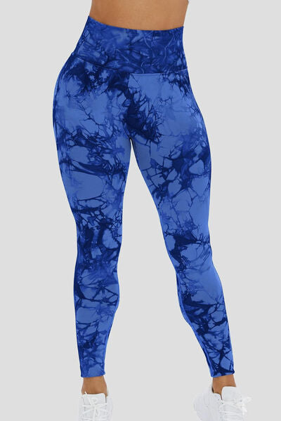 Leggings activos estampados de cintura alta