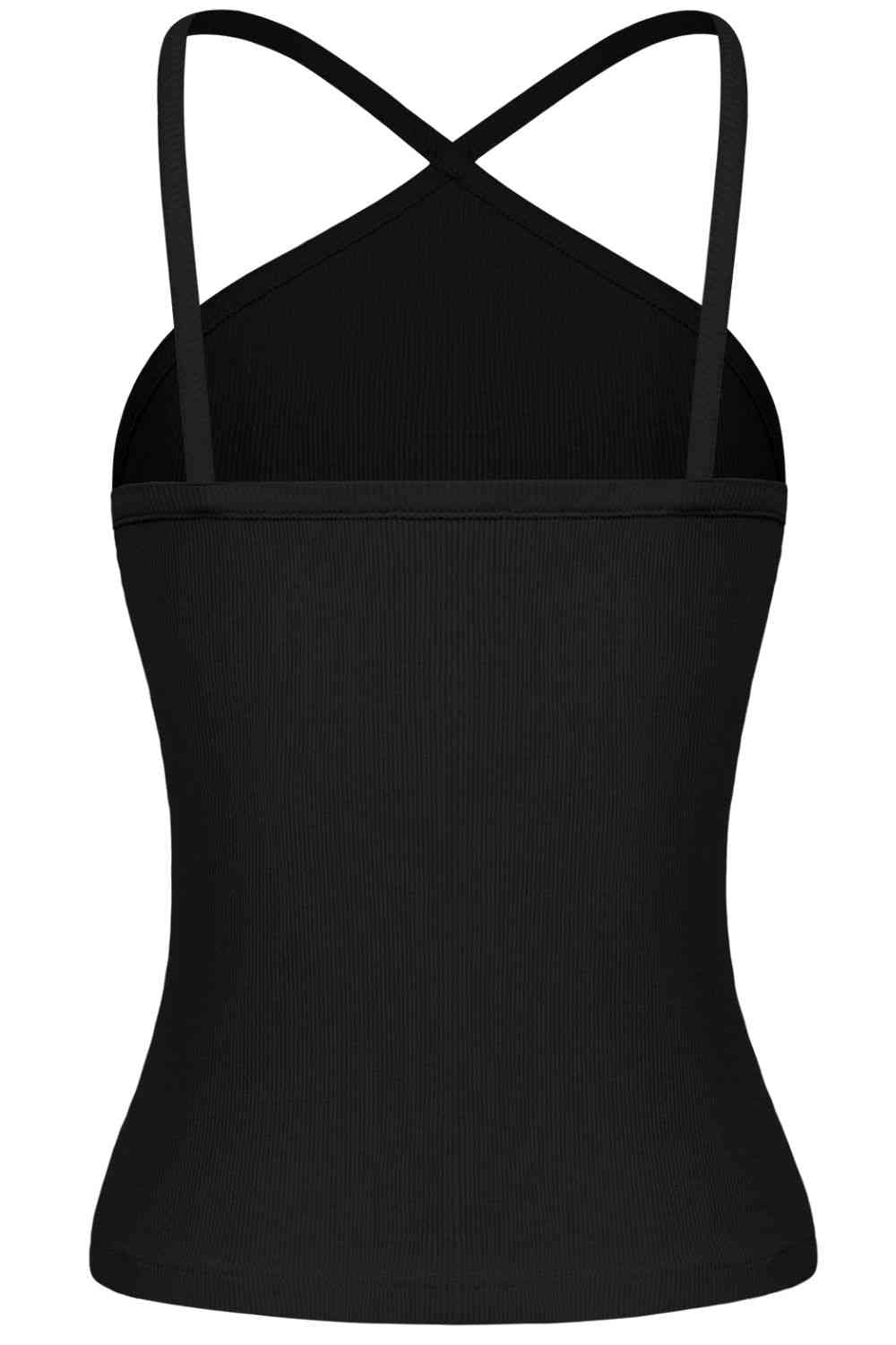 Top camisola de canalé